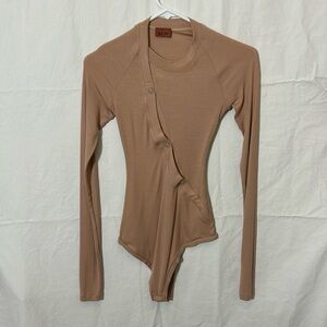 Sexy Button Up Bodysuit